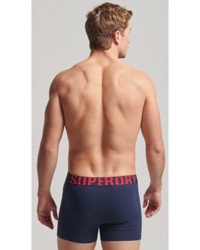 SUPERDRY BOXER DUAL LOGO DOUBLE PACK ΕΣΩΡΟΥΧΟ ΑΝΔΡΙΚΟ - SD0APM3110340A000000