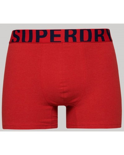 SUPERDRY BOXER DUAL LOGO DOUBLE PACK ΕΣΩΡΟΥΧΟ ΑΝΔΡΙΚΟ - SD0APM3110340A000000