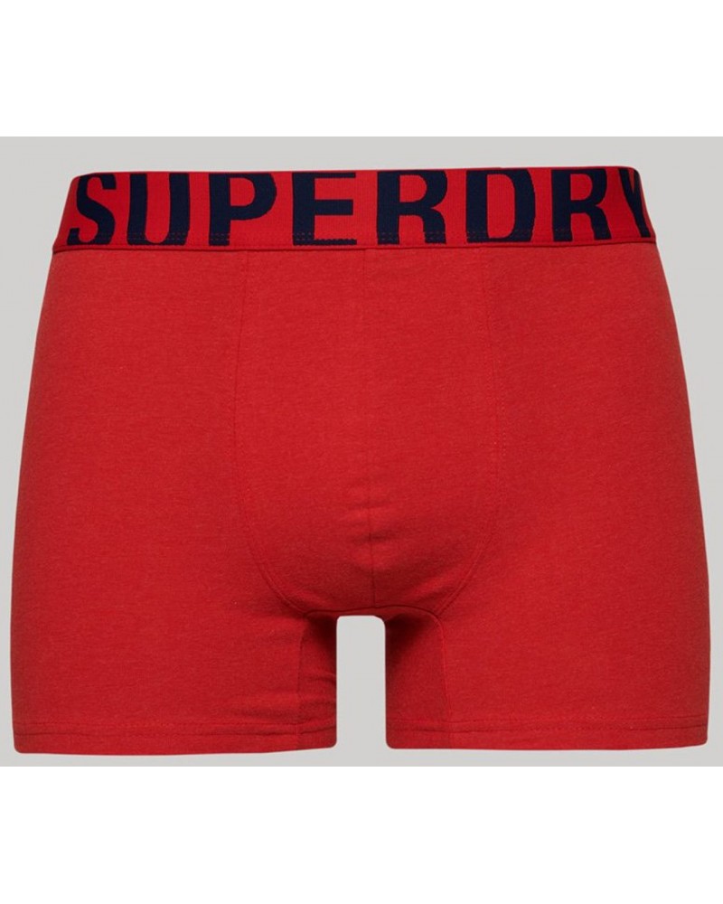 SUPERDRY BOXER DUAL LOGO DOUBLE PACK ΕΣΩΡΟΥΧΟ ΑΝΔΡΙΚΟ - SD0APM3110340A000000