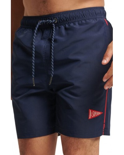 SUPERDRY OVIN VINTAGE VARSITY SWIMSHORT ΜΑΓΙΟ ΑΝΔΡΙΚΟ - SD0APM3010188A000000