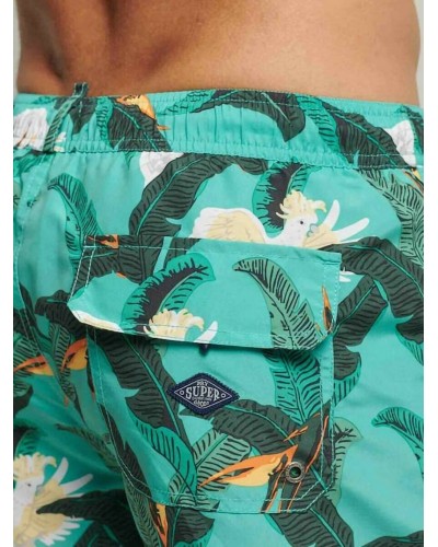 SUPERDRY OVIN VINTAGE HAWAIIAN SWIMSHORT ΜΑΓΙΟ ΑΝΔΡΙΚΟ - SD0APM3010193A000000