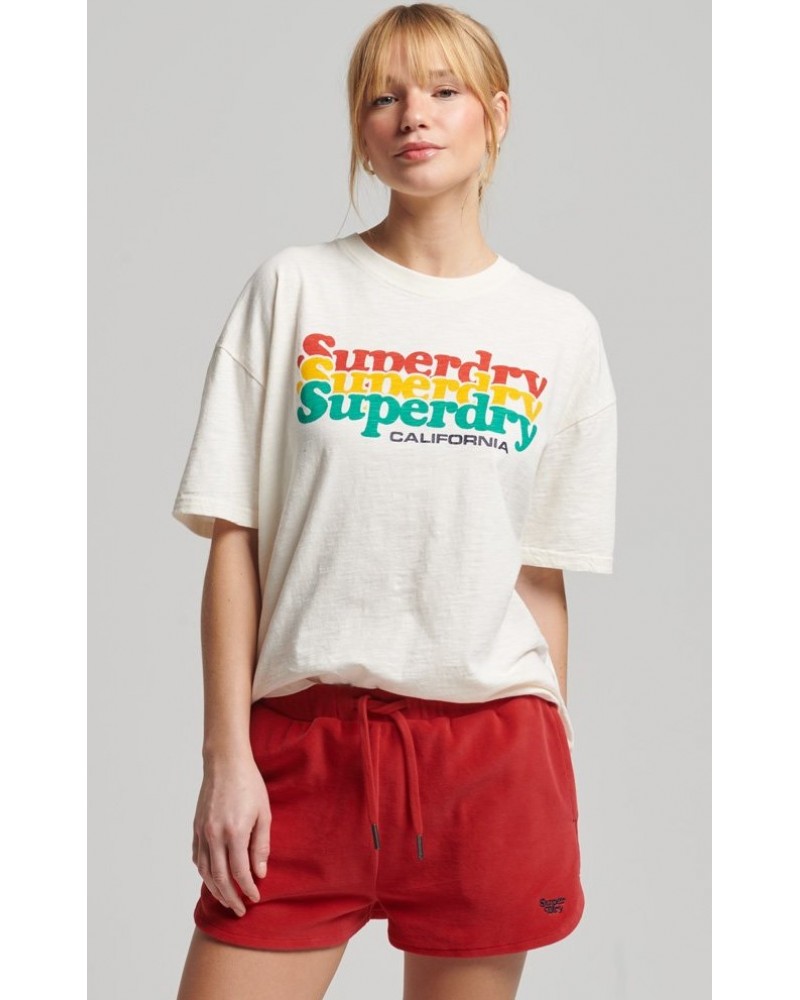 SUPERDRY OVIN VINTAGE JERSEY RACER SHORT ΣΟΡΤΣ ΓΥΝΑΙΚΕΙΟ - SD0APW7110308A000000