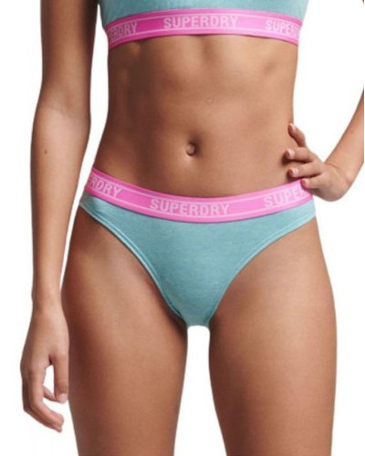 SUPERDRY D1 SDRY MULTI LOGO BIKINI BRIEF ΓΥΝΑΙΚΕΙΟ - SD0APW3110359A000000