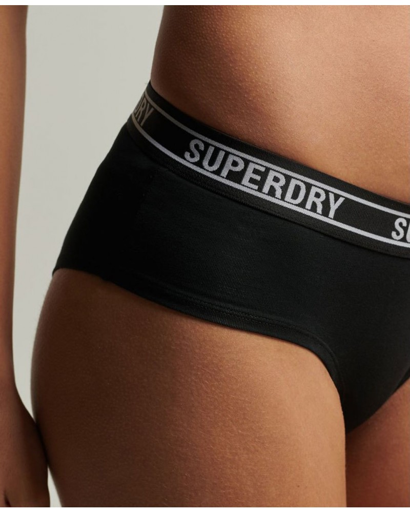 SUPERDRY D1 SDRY MULTI LOGO HIPSTER BRIEF ΕΣΩΡΟΥΧΟ ΓΥΝΑΙΚΕΙΟ - SD0APW3110360A000000