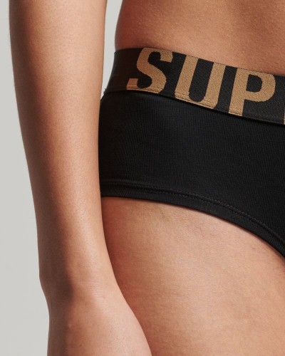 SUPERDRY LARGE LOGO HIPSTER BRIEF NH ΕΣΩΡΟΥΧΟ ΓΥΝΑΙΚΕΙΟ - SD0APW3110367A000000