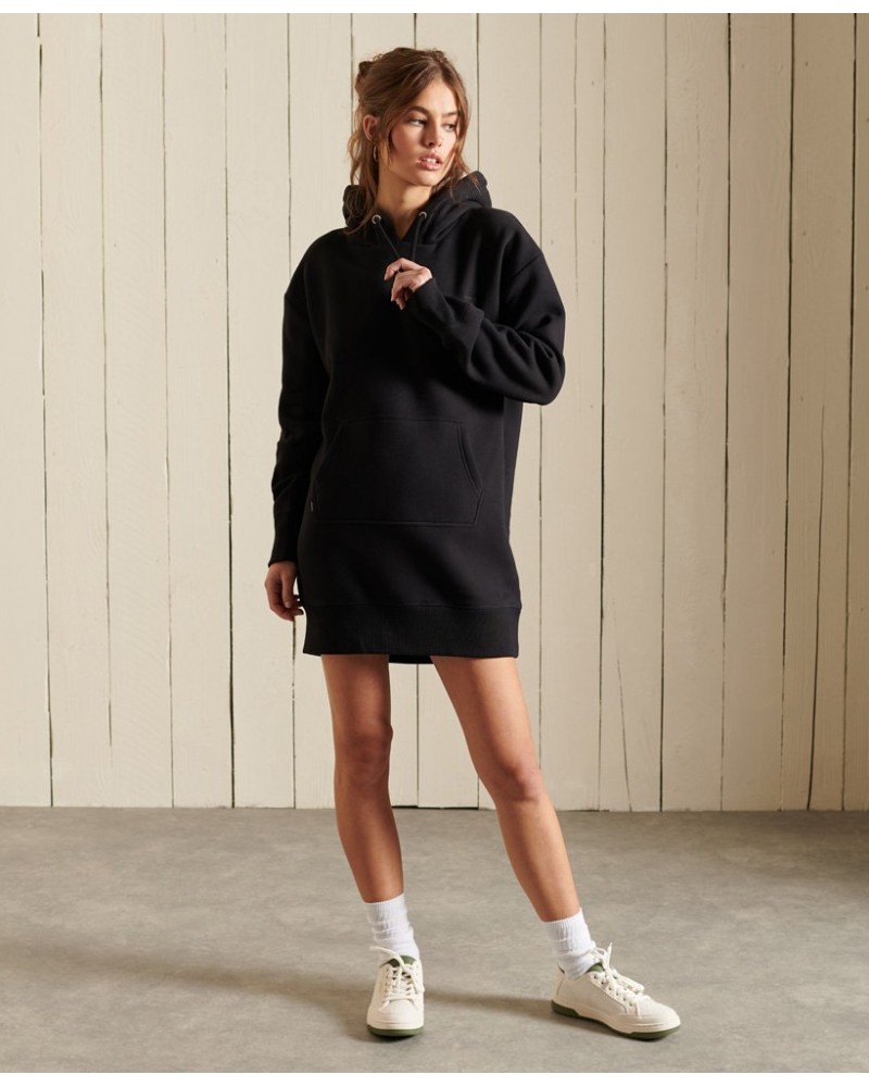 SUPERDRY VINTAGE LOGO EMB HOOD DRESS ΦΟΡΕΜΑ ΓΥΝΑΙΚΕΙΟ - SD0APW8011084A000000