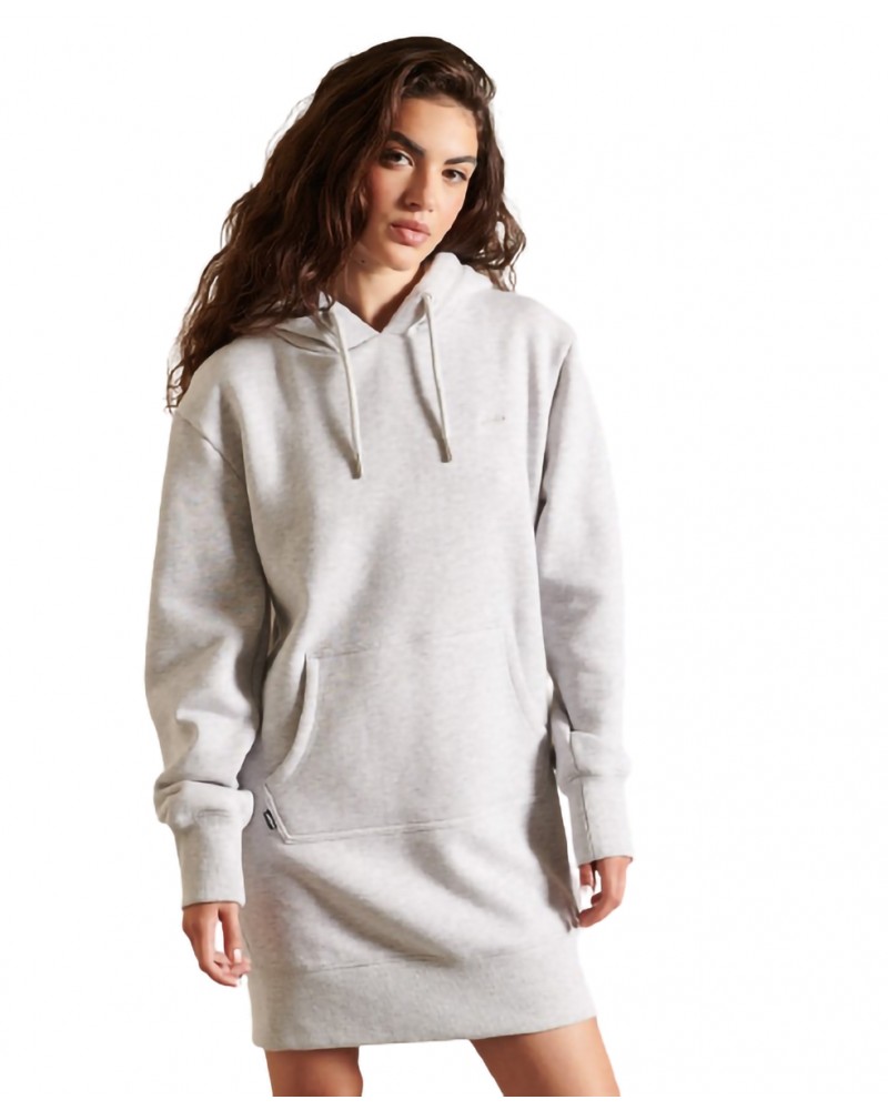 SUPERDRY VINTAGE LOGO EMB HOOD DRESS ΦΟΡΕΜΑ ΓΥΝΑΙΚΕΙΟ - SD0APW8011084A000000