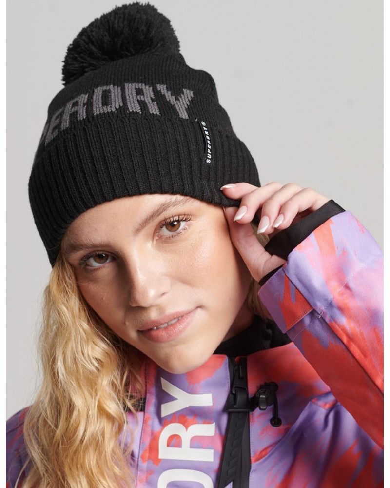 SUPERDRY D3 SNOW SNOW BEANIE ΑΞΕΣΟΥΑΡ ΓΥΝΑΙΚΕΙΟ - SD0ACWS210041A000000