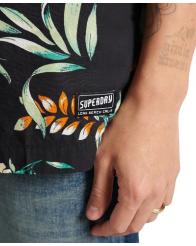 SUPERDRY HAWAIIAN BOX FIT SHIRT ΠΟΥΚΑΜΙΣΟ ΑΝΔΡΙΚΟ - SD0APM4010353A000000