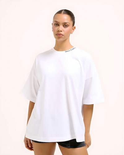 JUICY LARGE LOGO BOYFRIEND TEE - JCTES09-117 JUICY LARGE LOGO BOYFRIEND TEE - JCTES09-117
