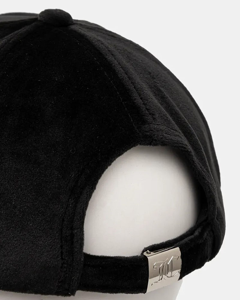 JUICY VERONICA VELOUR & DIAMANTE BASEBALL - JCAWH224702-101 JUICY VERONICA VELOUR & DIAMANTE BASEBALL - JCAWH224702-101