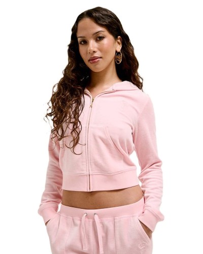 JUICY HERITAGE ROBYN HOODIE - JCSEBJ007G-105 JUICY HERITAGE ROBYN HOODIE - JCSEBJ007G-105