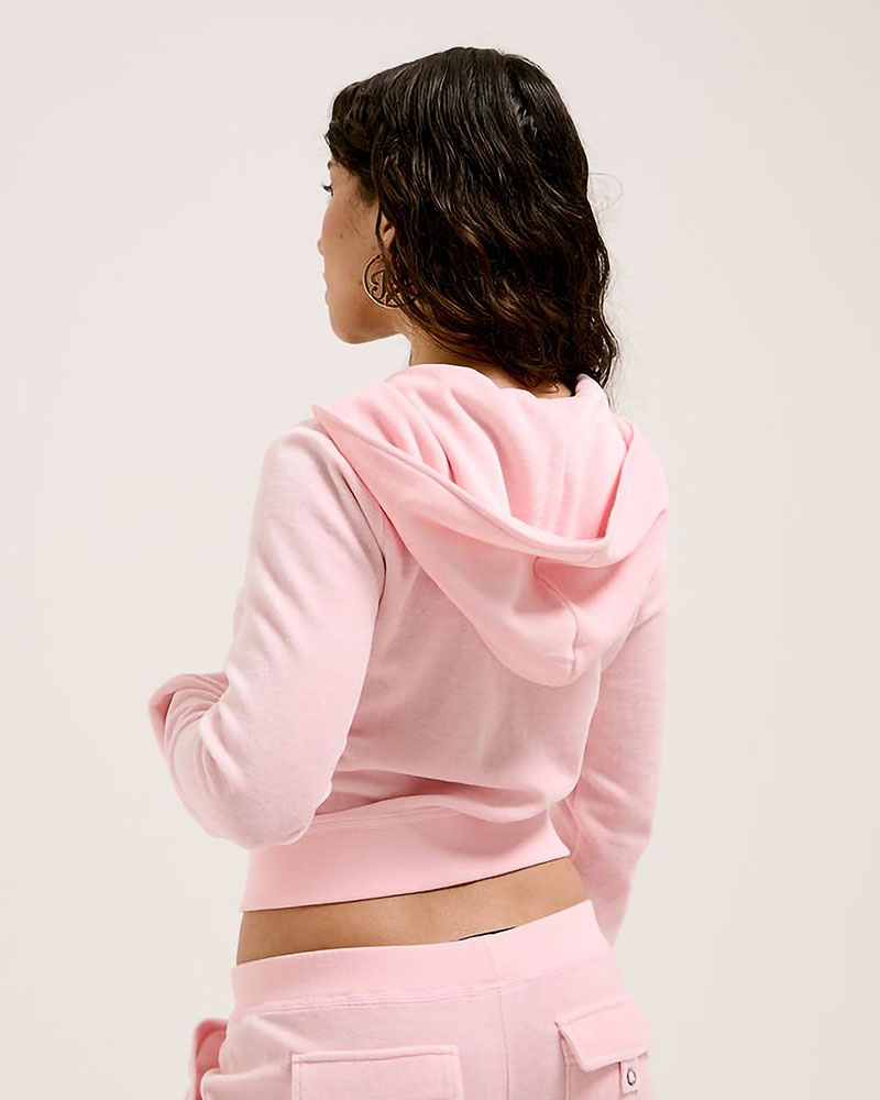 JUICY HERITAGE ROBYN HOODIE - JCSEBJ007G-105 JUICY HERITAGE ROBYN HOODIE - JCSEBJ007G-105