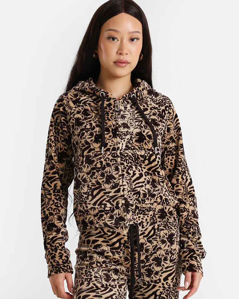 JUICY JUICY HIBISCUS MADISON AOP HOODIE - JCWAS125329-786 JUICY JUICY HIBISCUS MADISON AOP HOODIE - JCWAS125329-786