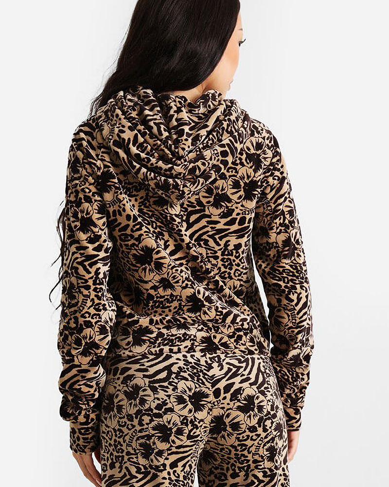 JUICY JUICY HIBISCUS MADISON AOP HOODIE - JCWAS125329-786 JUICY JUICY HIBISCUS MADISON AOP HOODIE - JCWAS125329-786
