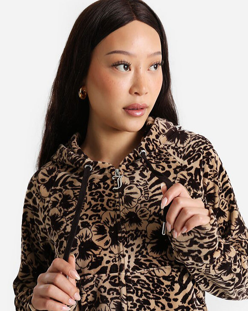 JUICY JUICY HIBISCUS MADISON AOP HOODIE - JCWAS125329-786 JUICY JUICY HIBISCUS MADISON AOP HOODIE - JCWAS125329-786