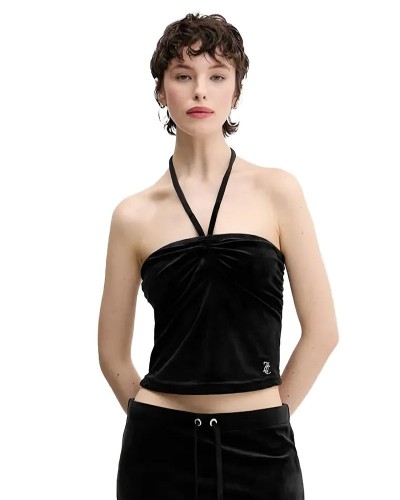 JUICY HALTER RUCHE TOP - JCWCT125325-101 JUICY HALTER RUCHE TOP - JCWCT125325-101