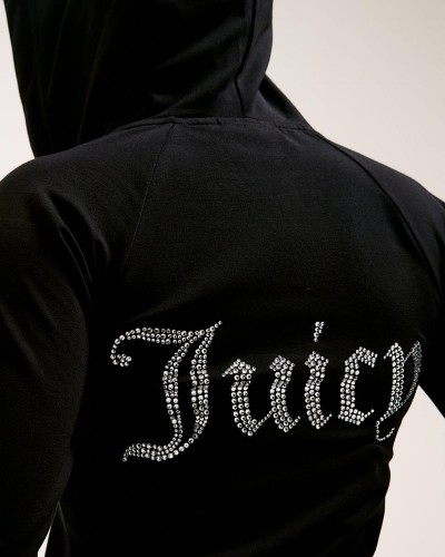 JUICY SINGLE JERSEY OLA HOODIE - JCWAS125310-101 JUICY SINGLE JERSEY OLA HOODIE - JCWAS125310-101