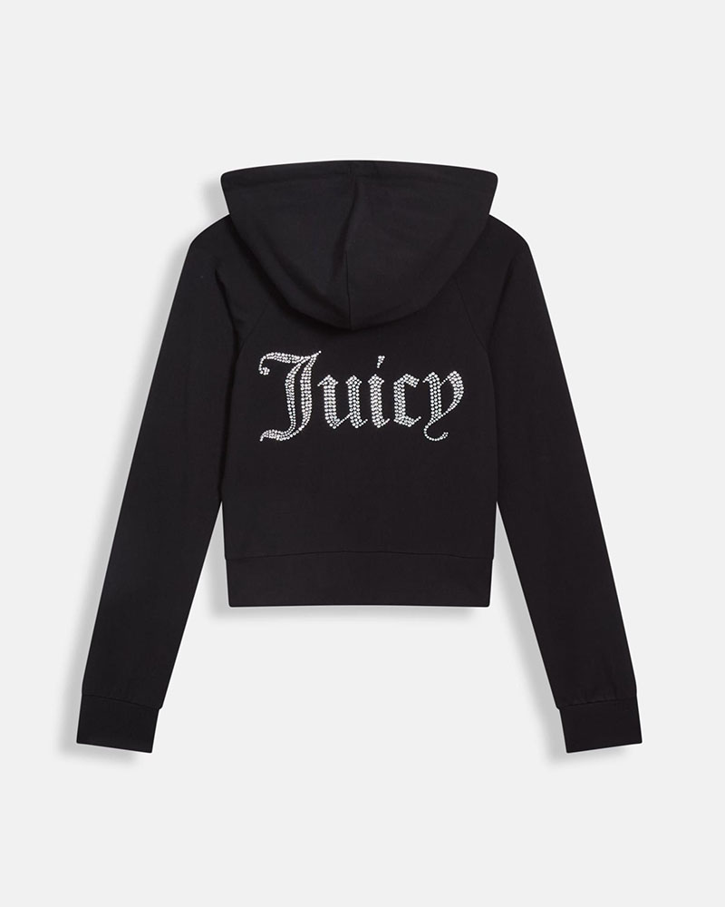 JUICY SINGLE JERSEY OLA HOODIE - JCWAS125310-101 JUICY SINGLE JERSEY OLA HOODIE - JCWAS125310-101