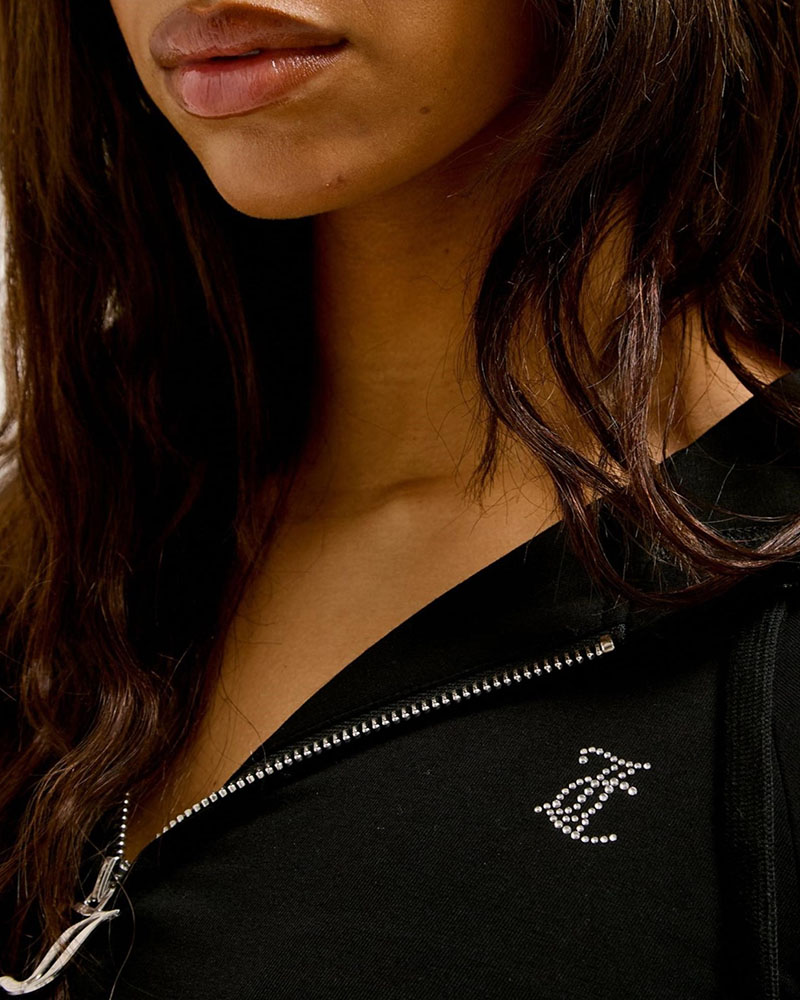 JUICY SINGLE JERSEY OLA HOODIE - JCWAS125310-101 JUICY SINGLE JERSEY OLA HOODIE - JCWAS125310-101