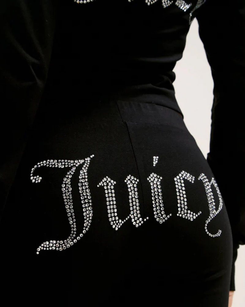 JUICY SINGLE JERSEY APOLLO LOW RISE - JCWBJ125311-101 JUICY SINGLE JERSEY APOLLO LOW RISE - JCWBJ125311-101