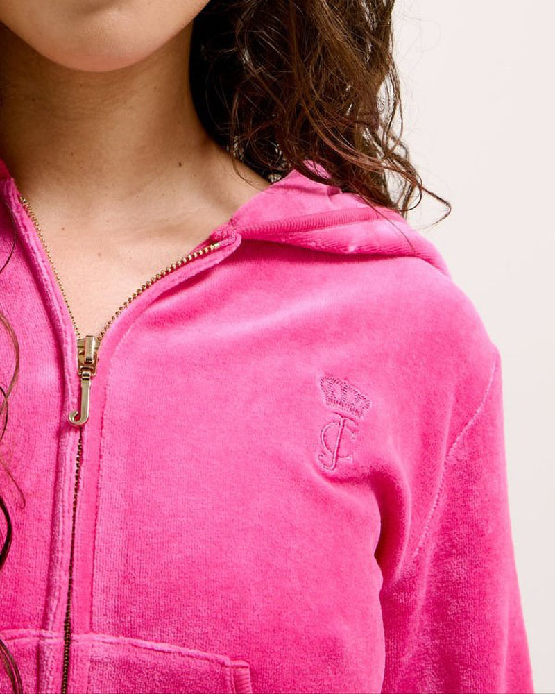 JUICY HERITAGE ROBYN HOODIE - JCSEBJ007G-658 JUICY HERITAGE ROBYN HOODIE - JCSEBJ007G-658