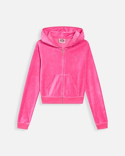 JUICY HERITAGE ROBYN HOODIE - JCSEBJ007G-658 JUICY HERITAGE ROBYN HOODIE - JCSEBJ007G-658