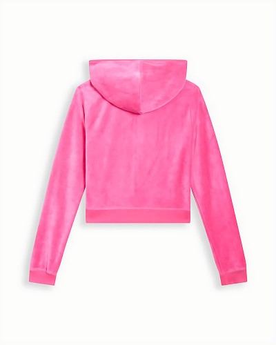 JUICY HERITAGE ROBYN HOODIE - JCSEBJ007G-658 JUICY HERITAGE ROBYN HOODIE - JCSEBJ007G-658