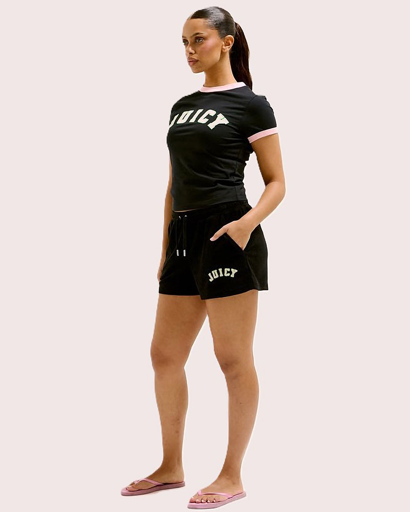 JUICY PERKIN SHORTS - JCWHS125322-101 JUICY PERKIN SHORTS - JCWHS125322-101