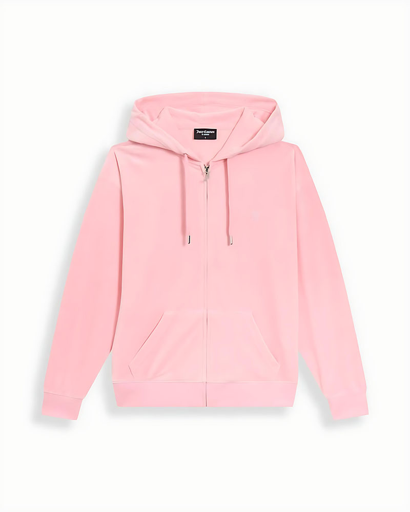 JUICY HALAN OVERSIZED ZIP THRU HOODIE - JCWAS24342-105 JUICY HALAN OVERSIZED ZIP THRU HOODIE - JCWAS24342-105
