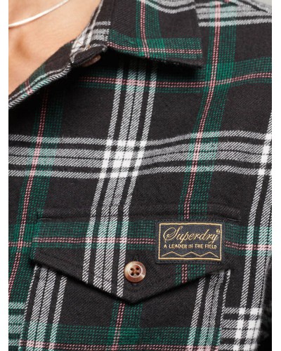 SUPERDRY D3 VINTAGE HERITAGE CHECK SHIRT ΜΠΛΟΥΖΑ ΓΥΝΑΙΚΕΙΟ - SD0APW4010299A000000