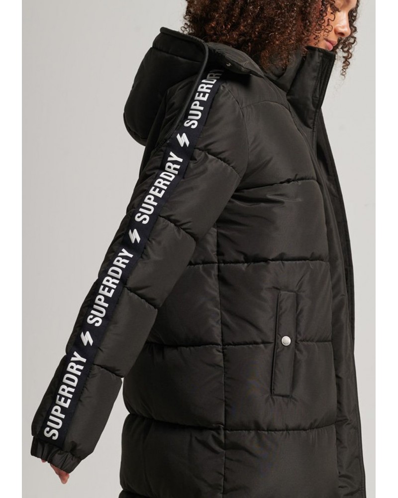 SUPERDRY D2 CODE SL HOODED TAPE LL PUFFER ΜΠΟΥΦΑΝ ΓΥΝΑΙΚΕΙΟ - SD0APW5011394A000000