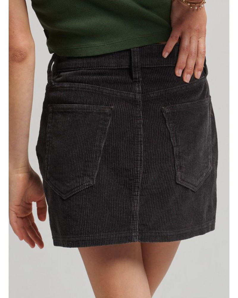 SUPERDRY D1 VINTAGE CORD MINI SKIRT ΦΟΥΣΤΑ ΓΥΝΑΙΚΕΙΟ - SD0APW7210222A000000