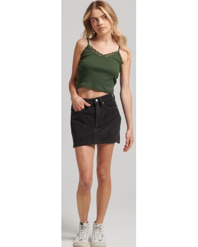 SUPERDRY D1 VINTAGE CORD MINI SKIRT ΦΟΥΣΤΑ ΓΥΝΑΙΚΕΙΟ - SD0APW7210222A000000