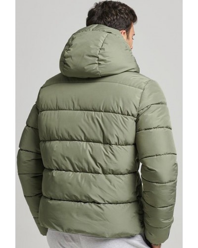SUPERDRY HOODED SPORTS PUFFER ΜΠΟΥΦΑΝ ΑΝΔΡΙΚΟ - SD0APM5011212A000000