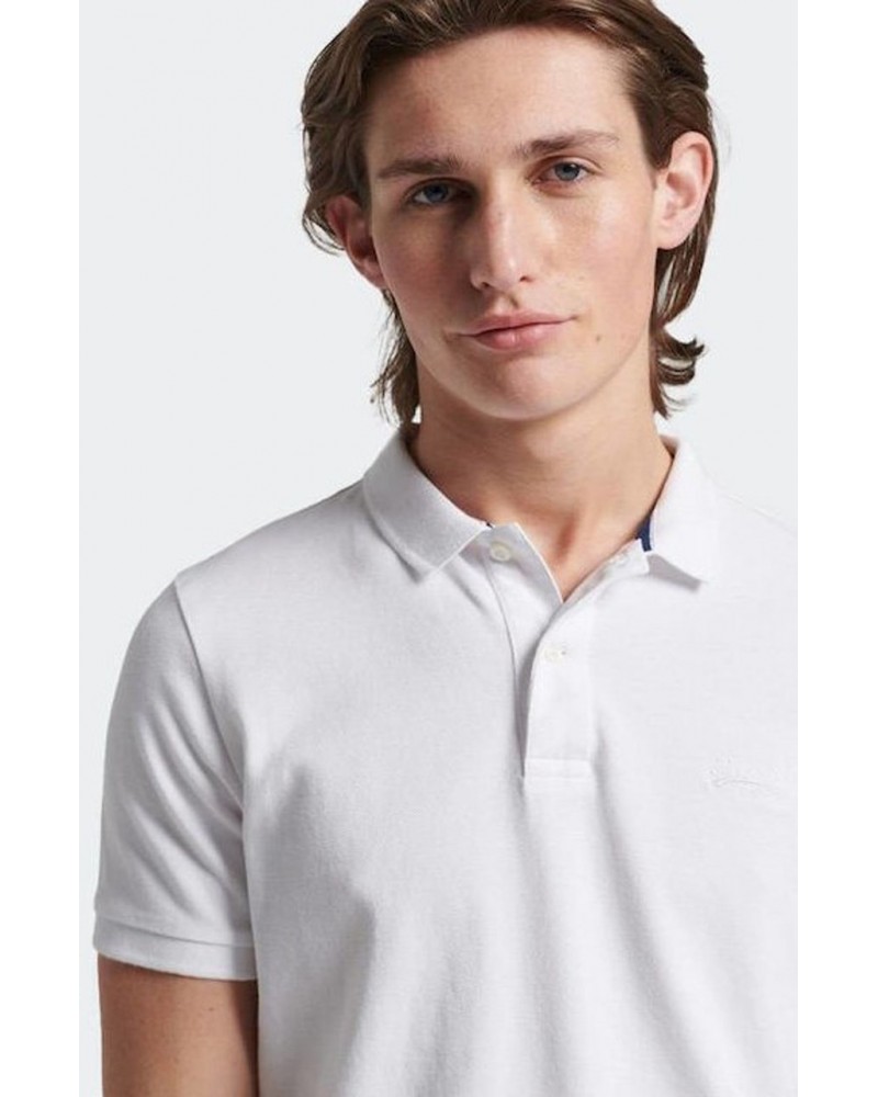 SUPERDRY CLASSIC PIQUE POLO ΜΠΛΟΥΖΑ ΑΝΔΡΙΚΟ - SD0APM1110343A000000