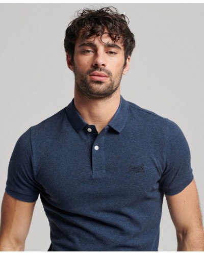 SUPERDRY CLASSIC PIQUE POLO ΜΠΛΟΥΖΑ ΑΝΔΡΙΚΟ - SD0APM1110343A000000