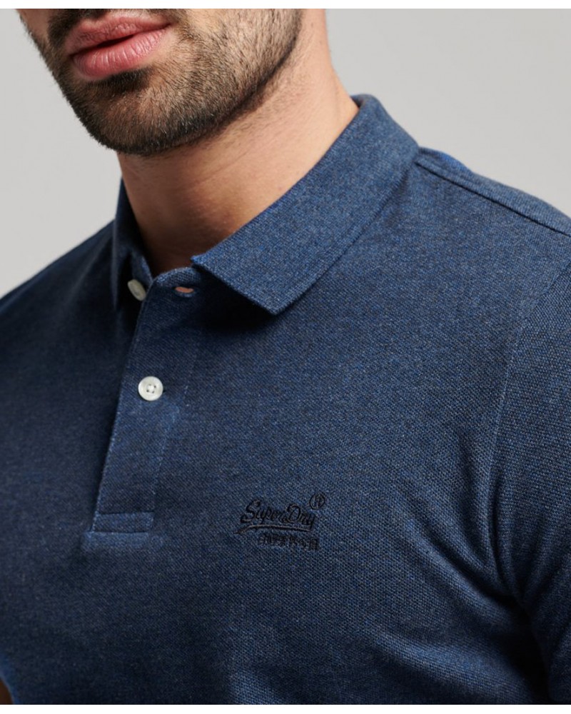 SUPERDRY CLASSIC PIQUE POLO ΜΠΛΟΥΖΑ ΑΝΔΡΙΚΟ - SD0APM1110343A000000