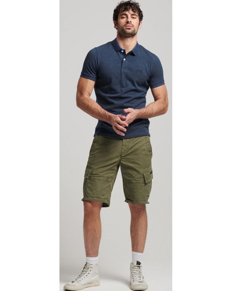 SUPERDRY CLASSIC PIQUE POLO ΜΠΛΟΥΖΑ ΑΝΔΡΙΚΟ - SD0APM1110343A000000