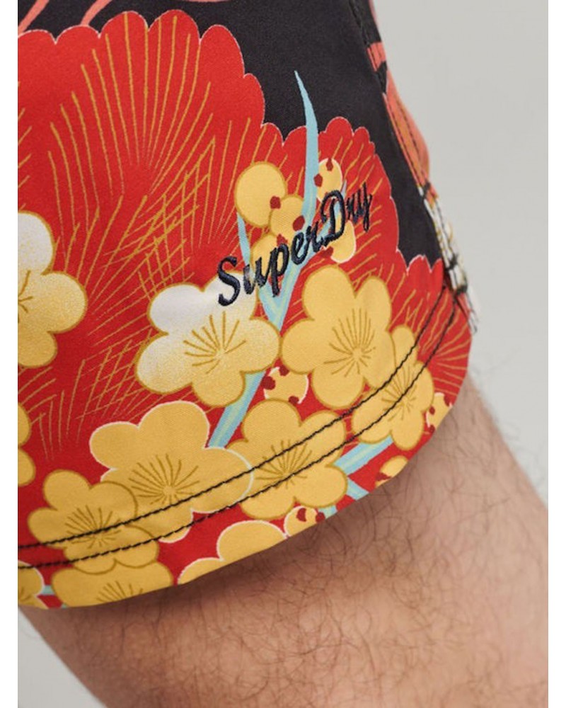 SUPERDRY VINTAGE HAWAIIAN SWIMSHORT ΜΑΓΙΟ ΑΝΔΡΙΚΟ - SD0APM3010212A000000