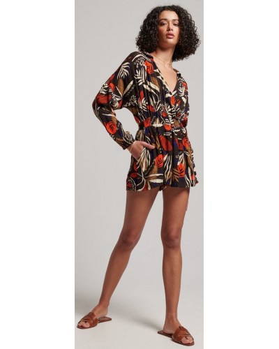 SUPERDRY VINTAGE BEACH PLAYSUIT ΦΟΡΜΑ ΓΥΝΑΙΚΕΙΟ - SD0APW8011305A000000