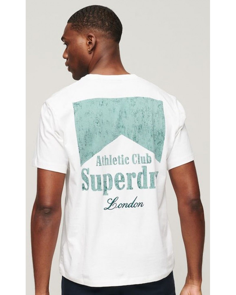 SUPERDRY CODE ATH. CLUB GRAPHIC TEE ΜΠΛΟΥΖΑ ΑΝΔΡΙΚΟ - SD0APM1011634A000000