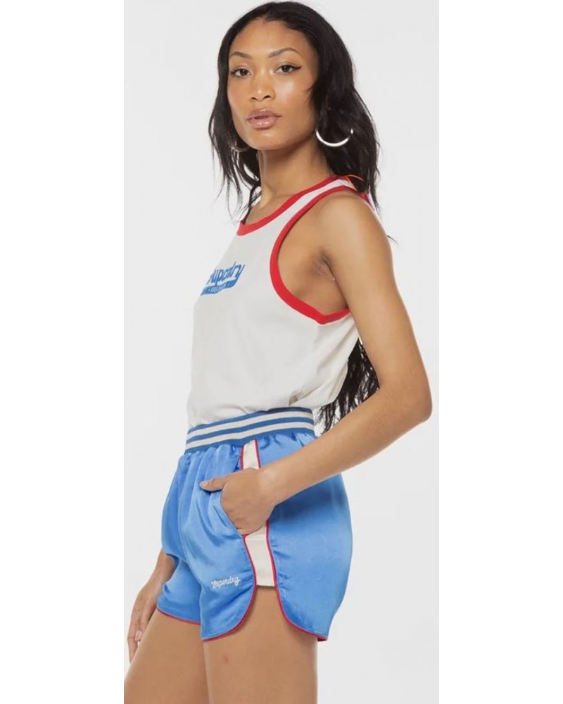 SUPERDRY VINTAGE SUIKA RACER SHORT ΣΟΡΤΣ ΓΥΝΑΙΚΕΙΟ - SD0APW7110348A000000