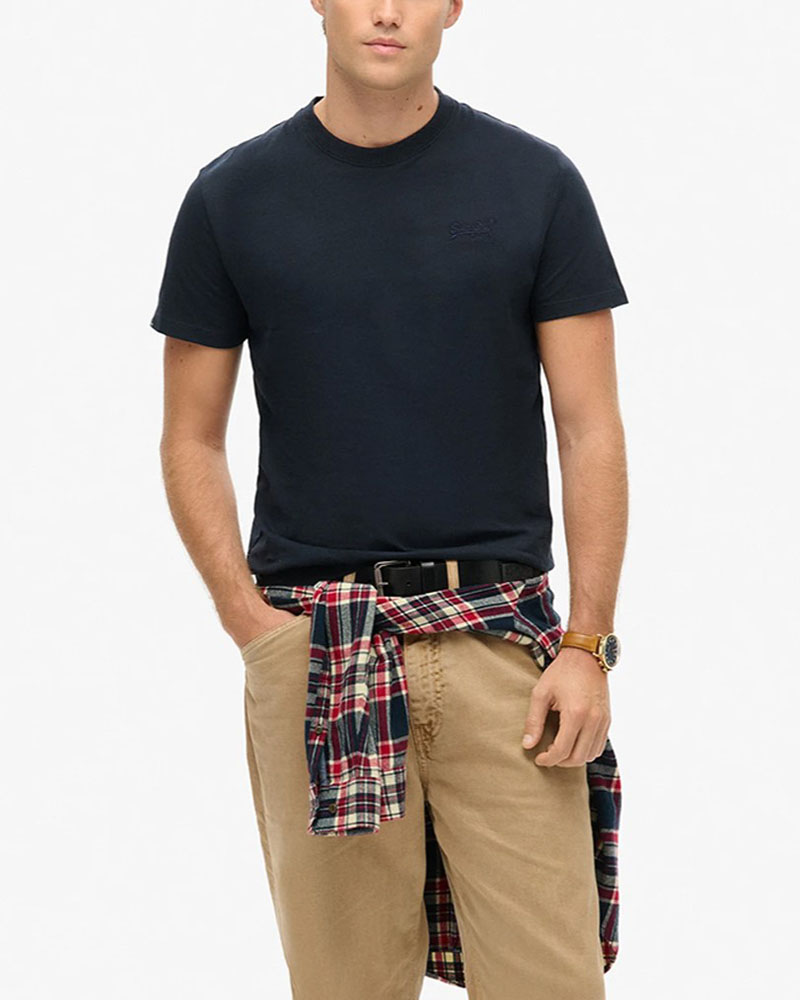 SUPERDRY & CO VINTAGE LOGO EMB TEE ΜΠΛΟΥΖΑ ΑΝΔΡΙΚΟ - SD0APM1011245A000000