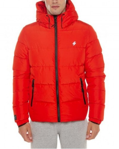SUPERDRY HOODED SPORTS PUFFR JACKET ΜΠΟΥΦΑΝ ΑΝΔΡΙΚΟ - SD0APM5011827A000000