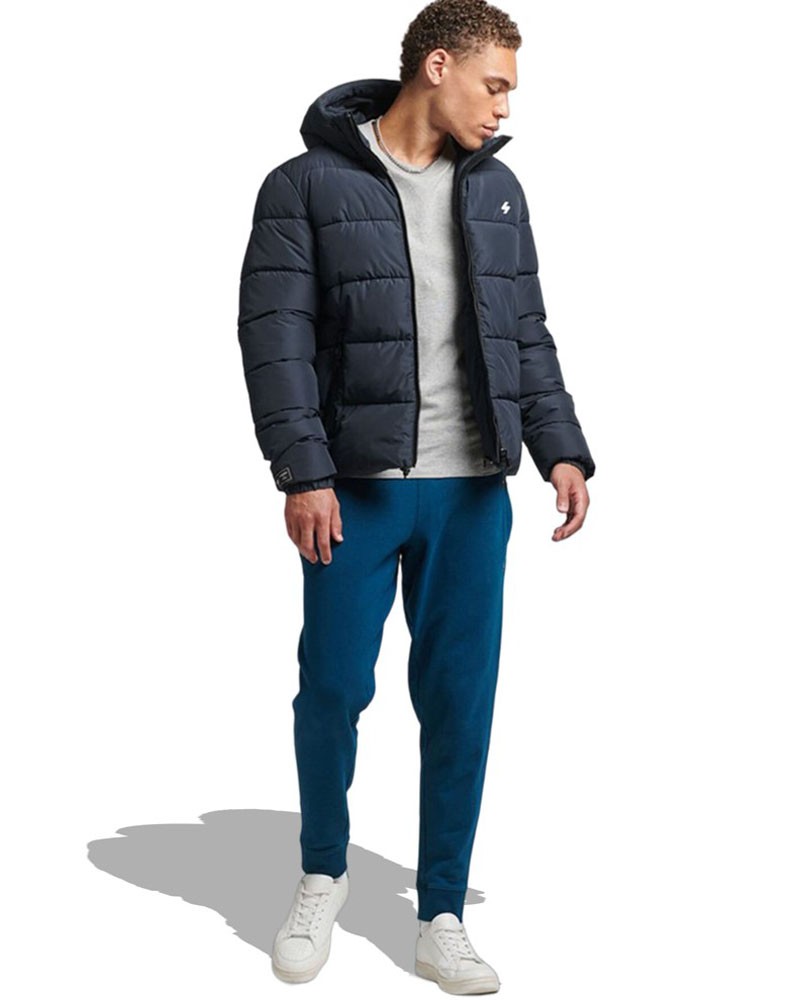 SUPERDRY HOODED SPORTS PUFFR JACKET ΜΠΟΥΦΑΝ ΑΝΔΡΙΚΟ - SD0APM5011827A000000