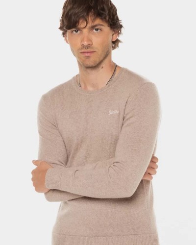 SUPERDRY D5 OVIN ESSENTIAL SLIM FIT CREW JUMPER ΠΛΕΚΤΟ ΑΝΔΡΙΚΟ - SD0APM6110564A000000 SUPERDRY D5 OVIN ESSENTIAL SLIM FIT CREW JUMPER ΠΛΕΚΤΟ ΑΝΔΡΙΚΟ - SD0APM6110564A000000