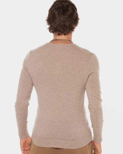 SUPERDRY D5 OVIN ESSENTIAL SLIM FIT CREW JUMPER ΠΛΕΚΤΟ ΑΝΔΡΙΚΟ - SD0APM6110564A000000