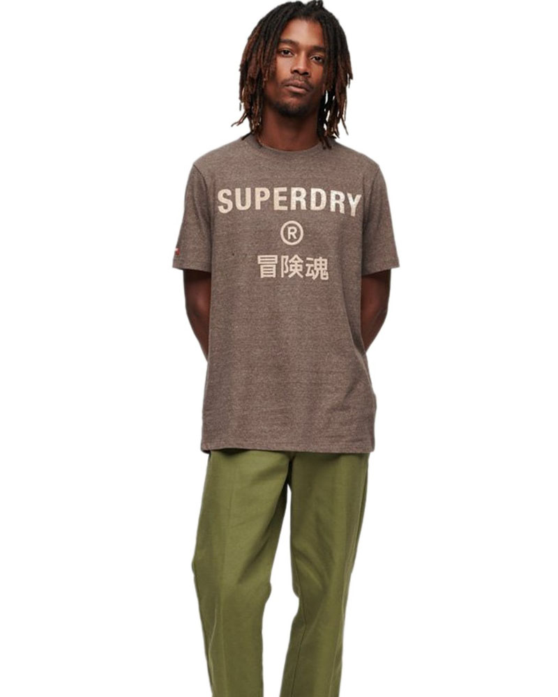 SUPERDRY D2 OVIN WORKWEAR LOGO VINTAGE T SHIRT ΜΠΛΟΥΖΑ ΑΝΔΡΙΚΟ - SD0APM1011758A000000