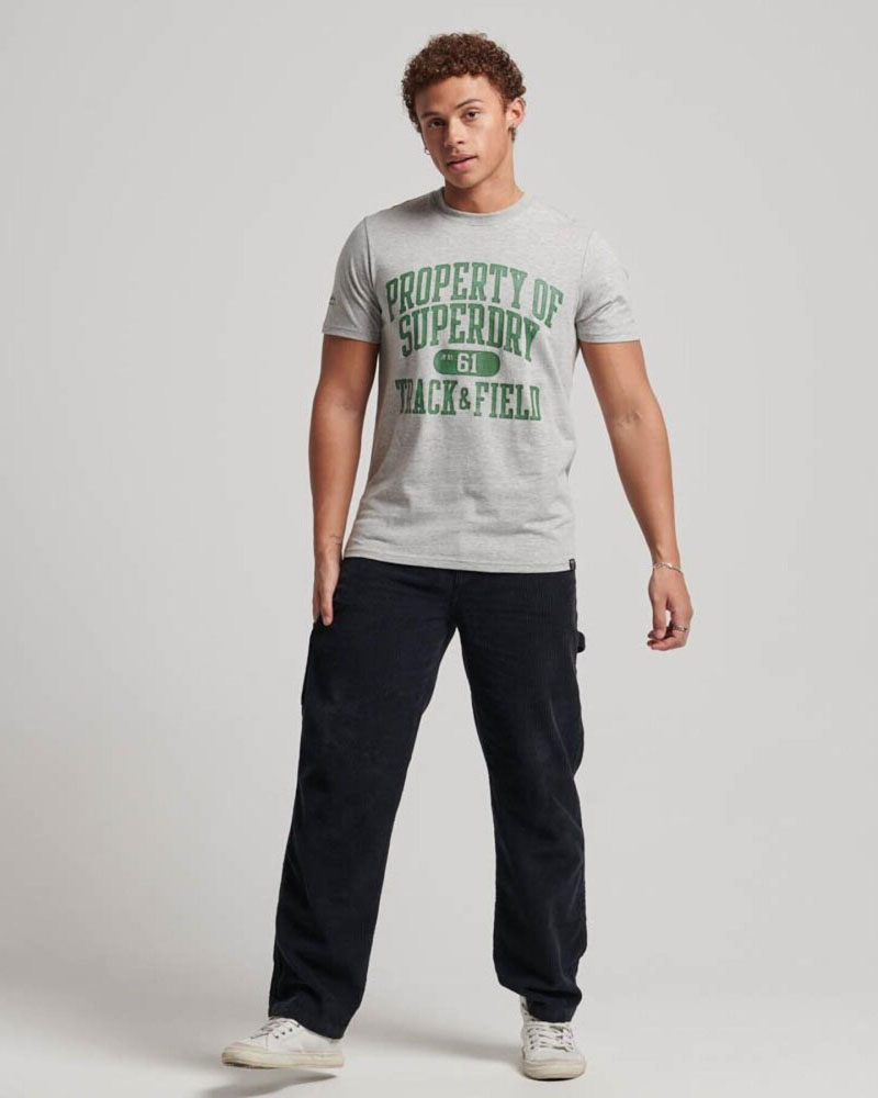 SUPERDRY D3 OVIN ATHLETIC COLLEGE GRAPHIC TEE ΜΠΛΟΥΖΑ ΑΝΔΡΙΚΟ - SD0APM1011765A000000